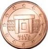 Málta 1 cent 2008 UNC
